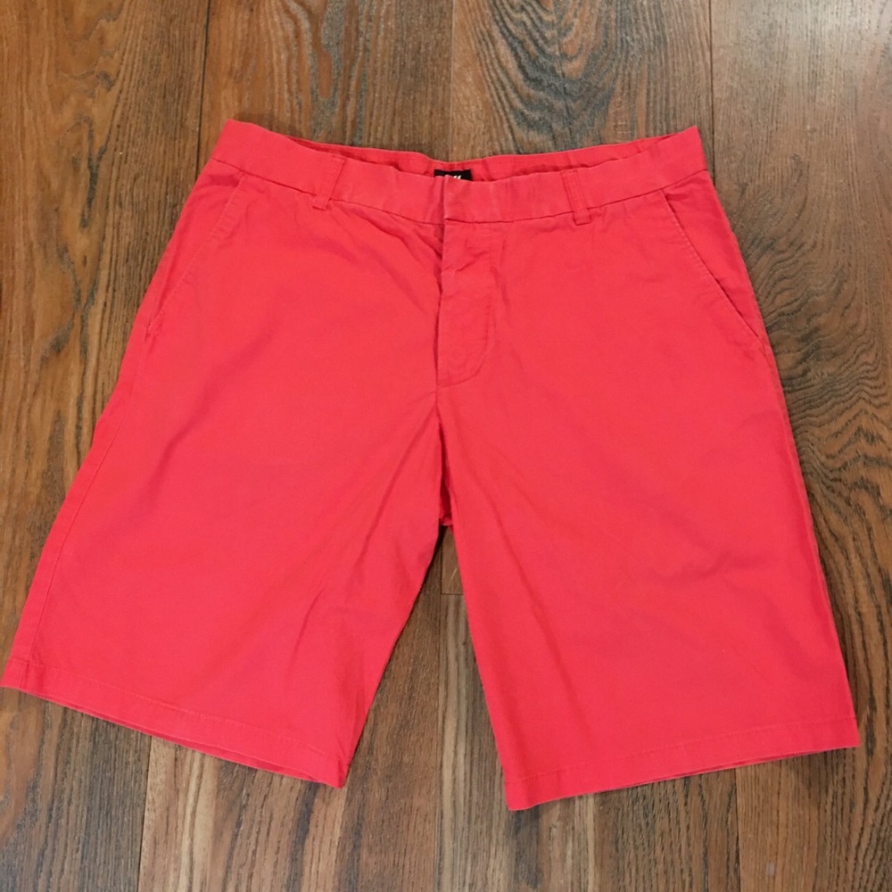 Men H&M Flat Front Shorts